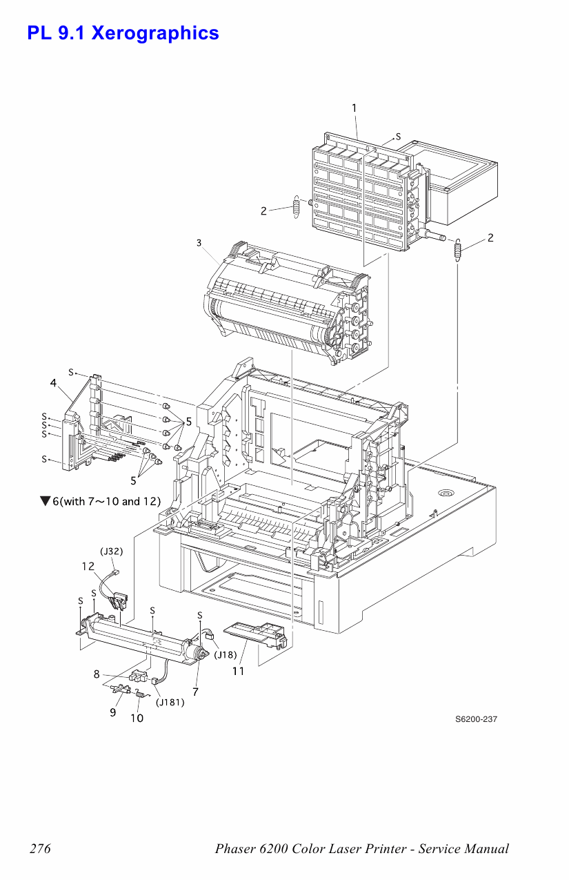 Xerox Phaser 6200 Parts List Manual-3